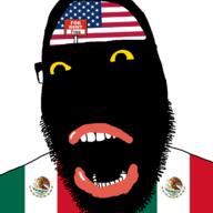 black_skin brimxico countrywar flag:mexico flag:united_states glasses greaser jartyxico mexibeaner mexiboon mexicatien(namefag) mexico mexicoal mexicock mexicoon mexicuck mexifail mexifart mexifeces mexigreaser mexijarty mexikike mexinigger mexipedo mexishit mexitard mexitranny mexiturd nigger open_mouth series:mexican-american_countrywar stubble united_states vantablack variant:cobson wetback wetbackxican yellow_sclera // 721x720 // 84.8KB