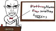 always_something_happens apple bowtie chalkboard chud nothing_ever_happens pointer pointing_stick spengler spergler subvariant:chudjak_front teacher the_west_has_fallen variant:chudjak // 954x538 // 59.0KB
