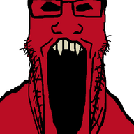 demon glasses horn open_mouth red soyjak stubble variant:markiplier_soyjak // 590x1008 // 33.7KB