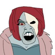 angry clothes emmy_the_robot open_mouth red_hair robot ula variant:feraljak // 1500x1500 // 170.2KB