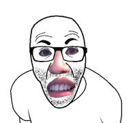 arm clothes glasses jerma985 soyjak stubble variant:el_perro_rabioso // 777x728 // 188.3KB