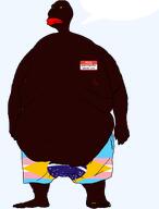 brapzilian brazil country flag:brazil flag:transgender_pride_flag meta:countrywars name_tag nigger obese red_lips shirtless shitskin slopjak speech_bubble subvariant:beast subvariant:brazilmutt text variant:meximutt yellow_eyes // 2289x3000 // 281.9KB