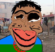 brown_eyes brown_skin distorted eastern_europe flag:gypsy flag:roma gypsy jartycuck pajeet poojeet slums subvariant:jartycuck variant:chudjak wheel // 1050x996 // 329.1KB