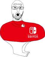 beard clothes fat fat_ass fat_ass_nigga foot full_body glasses lips nintendo nintendo_switch no_pants obese open_mouth pantless soyjak stubble subvariant:thatsoyniggaontheleft transparent_background variant:two_pointing_soyjaks video_game // 902x1138 // 36.3KB