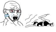 crying drowning glasses open_mouth red_eyes refugee syria syrian trans_flag transgender_flag variant:soyak // 1700x996 // 73.8KB