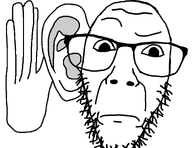 angry_birds bald confused ear glasses hand instagram listening meme reaction_image_memes stubble transparent_background variant:dylanjak white_skin