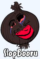anti_slopjak anti_soybooru big_lips bloodshot_eyes brown_skin crying deformed hitler_mustache logo meta meta:literally_current_'booru meta:tagme onion red_lips slopbooru soybooru subvariant:chudjak_front subvariant:jartycuck trend:jartycuck variant:chudjak // 342x500 // 30.8KB