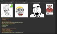 amerimutt angry arm big_brain big_eyes brain clenched_teeth closed_mouth clothes computer ear fat glasses greentext hair half_open_mouth iq looking_to_the_left nate ominous open_mouth seething soyjak stubble subvariant:fun_sized_feraljak subvariant:impish_amerimutt subvariant:impish_front subvariant:mcdonalds_typing_cobson teeth template text the_lawnmower_man thick_eyebrows tiny typing variant:cobson variant:feraljak variant:impish_soyak_ears video voiceover wrinkles yellow_hair // 2122x1264, 43.7s // 2.3MB