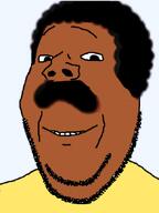 cleveland cleveland_brown cleveland_show family_guy subvariant:wholesome_soyjak variant:gapejak // 500x667 // 141.3KB