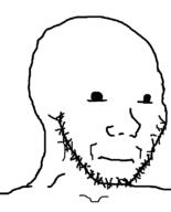 closed_mouth lost_soul soyjak stubble variant:soyak white_background // 644x800 // 21.4KB
