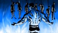 belt buff chud clothes death drawn_background flame glasses hair hanging hat implied_murder judaism noose rope subvariant:muscular_chud variant:chudjak vein // 1920x1080 // 2.2MB