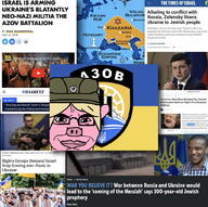 2018 2021 azog azov_battalion closed_mouth clothes cnaan_liphshiz communism december december_17 ear flag flag:russia flag:ukraine hair hammer_and_sickle hat jewish_nose jews judaism july july_6 khazaria kiev kike marichka max_blumenthal military nazism pig pigger piggers_larping_as_aryan smile soyjak star_of_david text ukraine variant:chudjak volodymyr_zelenskyy yellow_hair zhan_beleniuk // 1024x1018 // 367.5KB