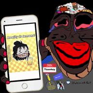 animation deformed gacha gacha_life gacha_life_WNBAG jake jartycuck meta:i_puked_instantly_after_seeing_this_and_so_will_you name_tag phone tizanhzy variant:bernd // 540x540, 15.3s // 4.6MB