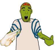 clothes i_heart i_love iheart open_mouth pointing shirts soyjak variant:shirtjak yugioh zombie // 618x559 // 125.8KB