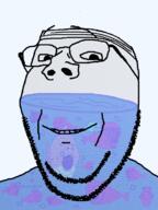 aquarium fish_tank glasses multiple_soyjaks open_mouth smile soyjak stubble subvariant:wholesome_soyjak transparent_background variant:cobson variant:gapejak variant:soyak variant:unknown water // 1000x1333 // 493.9KB
