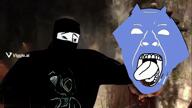 dem Warrior-Z(user) buff cord discord god_of_war helios holding_object holding_severed_head kratos muscles muscular_male nigger pose propaganda variant:chudjak veed.io viggle // 1280x720, 5.3s // 1.2MB