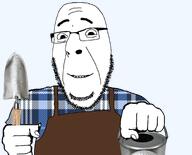 garden gardener gardening happy smile trowel variant:cobson watering_can // 1715x1385 // 974.7KB