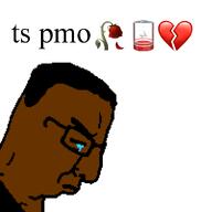 black_skin clothes crying emoticon hair its_over nigger sad text tspmo variant:chudjak white_background // 760x800 // 52.0KB