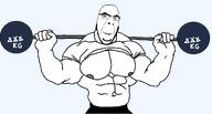 alternate buff ear full_body full_head gem gem_skin glasses gym hair happy looking_at_you meta:tagme mge muscles muscular_male open_mouth smile soyjak stubble teeth template training transparent_background variant:cobson variant:impish_soyak_ears weights // 2300x1232 // 149.1KB