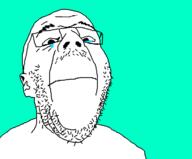 closed_mouth crying ear glasses mustache soyjak stubble variant:isaac // 723x600 // 27.9KB