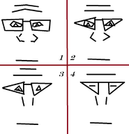 glasses neutral nose simple subvariant:neutralplier variant:markiplier_soyjak white_background // 880x913 // 18.6KB