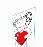 arm ear glasses hand holding_heart holding_object smile spazzing_out stubble subvariant:nucob variant:cobson // 800x883 // 3.1MB