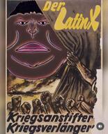 der_jude gender-neutral_language german_text latino propaganda_poster subvariant:meximutt_front2 variant:meximutt // 1079x1336 // 986.7KB