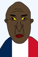 big_nose brown_skin country flag flag:france france no_glasses no_stubble subvariant:vlodpedo transparent_background variant:unknown variant:vlodson yellow_eyes yellow_sclera // 800x1200 // 41.1KB