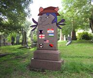 antifa artist:catter cemetery flag:georgia gravestone hello_my_name_is_(sticker) jimbo_(namefag) meta:namefags niko_(oneshot) oneshot subvariant:mexiaryan variant:meximutt // 2480x2086 // 1.1MB