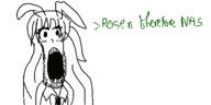 anime ear green_test hair meta:tagme oekaki rabbit reisen_inaba soyjak stretched_mouth stubble text touhou variant:unknown video_game // 500x250 // 20.3KB
