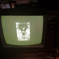 animated crt hair irl multiple_eyes open_mouth schizo soyjak stretched_mouth stubble subvariant:schizojak television variant:markiplier_soyjak // 600x400 // 10.0MB