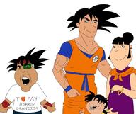 bardock chichi dragon_ball gohan goku series:i_love_my_hybrid_grandson subvariant:gapejak_female variant:cobson variant:gapejak variant:impish_soyak_ears variant:shirtjak // 716x600 // 53.6KB