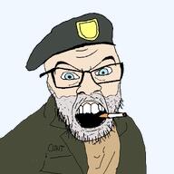 beret bill cigarette green_jacket left_4_dead_(series) left_4_dead_1 soldier variant:feraljak veteran video_game vietnam_war // 1080x1080 // 119.2KB