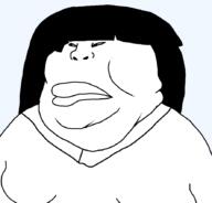 black_and_white china fat hair lips monochrome monoe nipple obese slant_eyes subvariant:chinkmutt variant:meximutt white_skin yume_nikki // 888x849 // 56.8KB