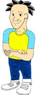 big_nate blue_shirt crossed_arms hair happy nate smug toonsoy_is_a_fat_niggerspic variant:soyak // 423x1104 // 178.5KB