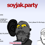 5soyjaks angry arm closed_eyes closed_mouth clothes deformed ear glasses hand hands_up large_ear minecraft onion open_mouth pacifier sad soot soot_colors soyjak soyjak_party stubble subvariant:emmanuel subvariant:wholesome_soyjak text tor variant:feraljak variant:gapejak variant:markiplier_soyjak // 2500x1034 // 458.9KB