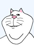 animal cat cat_ear closed_mouth ear pink_nose smile snout soyjak variant:impish_soyak_ears whisker // 598x800 // 15.2KB