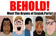 autism bernd_schmidt big_nose gypsy jewish_nose joel_(user) marioman7890 meta:tagme miko_(namefag) multiple_soyjaks mutt namefags pajeet sandnigger satoko_fans_arent_white_(NameFag) subvariant:chudplier subvariant:euromutt variant:alicia variant:bernd variant:markiplier_soyjak variant:smugjak // 2171x1406 // 195.4KB