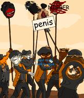 Astrofene_(namefag) Warrior-Z(user) ack arm art artist:entiral artist:sabiopajin aryan background badge beheaded blackface bloodshot_eyes body brown_skin closed_mouth colored_glasses crimean_tatar dan ear eyes_like_the_o-o-cean garf_(user) glasses hand head_on_a_stick holding_object islamic jacket kratos leg looking_at_you mask medieval meta meta:i_put_thrembillion_effects,_and_i_also_made_this_in_2_picoseconds meta:op_is_a_fat_retarded_nigger meta:tagme multiple_soyjaks mutton_chops namefag_drama namefags noon open_mouth paint shading shitskin shovel sign sloptranWNBAG_(namefag) smile smirk soybooru soyjak stake stubble subvariant:annabelle subvariant:brazilmutt subvariant:wholesome_soyjak teeth text tongue unibrow user=sabiopajin variant:feraljak variant:gapejak variant:impish_soyak_ears variant:meximutt variant:protestantjak variant:soyak white_eyes // 1000x1173 // 328.0KB