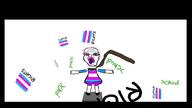 aidn_jp animated chud dance glasses greentext hanging jump music noose open_mouth sound soyjak stubble tongue tranny trans_rights variant:unknown video vocaloid // 1280x720, 19.7s // 5.7MB