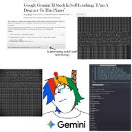 ack antenna article artificial_intelligence closed_eyes closed_mouth clothes crying female gemini glasses google hair hanging news noose robot rope sad screenshot soyjak subvariant:gapejak_female subvariant:terryjak suicide tear text tragedyjakking trend:colorjak variant:gapejak wordswordswords // 2500x2500 // 2.7MB