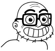 calarts closed_mouth ear glasses grin redraw soyjak stubble variant:soyak // 929x872 // 165.1KB