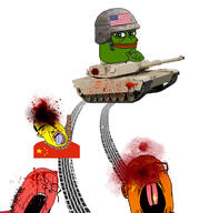 3soyjaks amphibian angry asian blood bloodshot_eyes buck_teeth china closed_eyes crying ear frog glasses gore hanging mustache nas:pepe pepe_the_frog red_skin rope small_eyes soyjak stubble subvariant:chudjak_front subvariant:patrick suicide tank united_states variant:chudjak variant:gapejak variant:reaction_soyjak war yellow_skin // 2586x2776 // 920.3KB