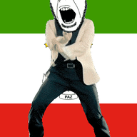 angry animated country dance equatorial_guinea flag full_body gangnam_style glasses irl open_mouth soyjak spanish_text star stubble variant:cobson // 300x460 // 503.3KB