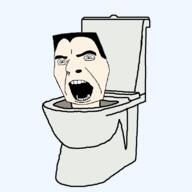 g-toilet green_eyes hair nose open_mouth skibidi skibidi_toilet teeth toilet variant:cobson // 800x800 // 20.1KB
