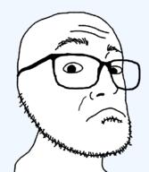 andy bald beard glasses smug template variant:andyjak // 658x758 // 15.0KB