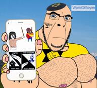 3soyjaks israel jewish_nose jews lgbt mge palestine tmd tpd variant:cobson variant:soytan wordofsoyim_(user) // 788x720, 15.6s // 3.1MB