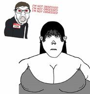 angry animated bbw ear ext=gif fat female goon gooner h3k_(user) hair masturbation meta:namefags obsessed rage red_eyes subvariant:vlodette variant:feraljak variant:vlodson white_background // 800x831 // 311.6KB