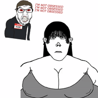 angry animated ear ext=gif fat female goon gooner h3k_(user) hair masturbation meta:namefags obsessed rage red_eyes subvariant:vlodette variant:feraljak variant:vlodson white_background // 800x831 // 311.6KB