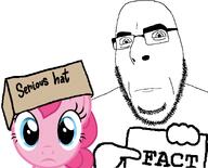 fact my_little_pony pinkie_pie pony serious variant:cobson // 1400x1127 // 112.9KB